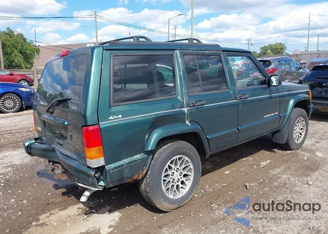 1999 Jeep Cherokee Classic from USA, damaged, VIN 1J4FF78SXXL677843